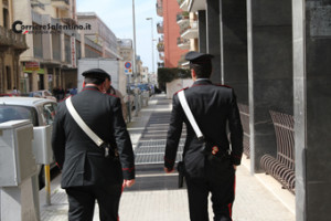 CRONACA_carabinieri a piedi